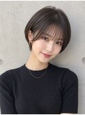 ショートボブ髪型20代30代40代50代前髪あり前髪なし面長丸顔池袋