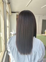 凪の旅先 黒染め×ココアブラウン