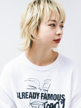 オト(Oto) ホワイトブリーチのマッシュウルフ