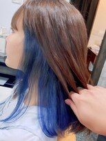 櫛の屋&nbsp;夏オススメカラー　インナーブルー