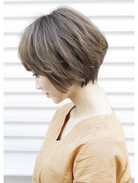 ヘアリゾート エーアイ 上野店α(hair resort Ai) 後頭部が綺麗なショートボブ【Ai上野】
