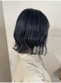 〈Chainon.〉オシャレ女子人気★ネイビーブルー◎
