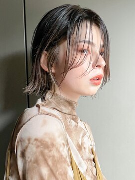 メイクス 表参道(MAKE'S omotesando) マロンベージュ/Aラインボブ/かきあげロング【MAKE'S江畠】