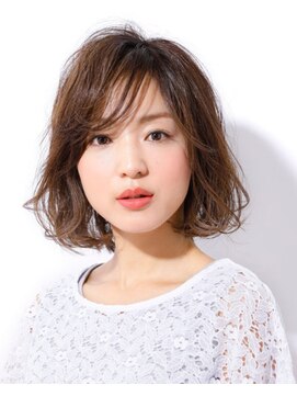 タヤ シァル鶴見店(TAYA) 20代30代40代大人かわいい小顔ひし形ふんわりボブ