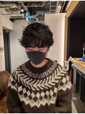 ニュアンスパーママッシュショート