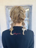 エイミーバイアフロート(amie  by afloat)&nbsp;◆ 個性派☆大人の洒落っ気ツインテール