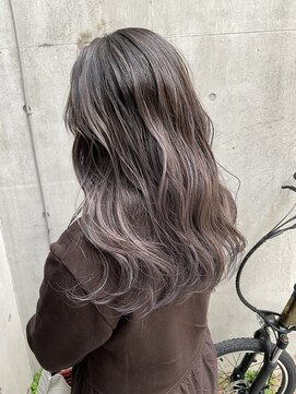 サニー 渋谷(SUNNY) グレーベージュニュアンスカラーアッシュミルクティー