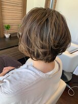 シュマン(Chemin) ふんわりゆるふわ抜け感ボブ