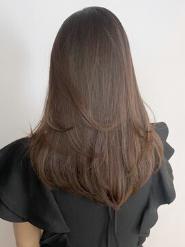 アルバム 渋谷パルコ(ALBUM) スモーキーグレージュレイヤーカット_チェリーブラウン_ba396733