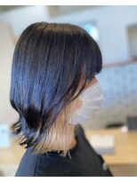 ノート ヘアーサロン(NOTE HAIR SALON)&nbsp;チラリと可愛いイヤリングカラー♪