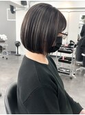 大人ショートヘア/ハイライトカラー/イルミナカラー[国分寺]