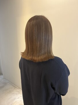 アリーズ シブヤ(ALLYS shibuya) ハイライトをいかした明るめベージュ