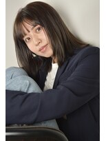 そう 札幌 透明感オリーブで抜け感