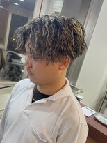 アフェンズ 大和八木駅前店(afends) gold highlight × Twist spiral perm