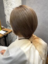 サロンド アクトレス 恵比寿店(salon de actress)&nbsp;カラーファンタジー　アルバージュ　ミルクティーグレージュ
