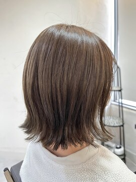 アコレ カリテ 草津店(ACCOLE qualite) 外ハネミディアムヘア/20代/30代