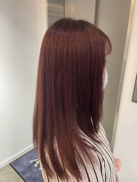 アヴァンスアンス 広島袋町店(AVANCE.ens) ピンクブラウンカラー