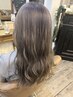 ダブルカラー＋高濃度トリートメント　頭皮保護・中間処理・ケアブリーチ使用