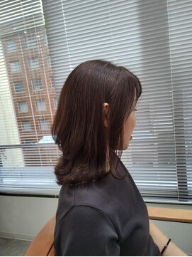 ティダスマイル 吉祥寺店(tida smile) お客様スタイル//エレガントセミロング