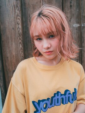 アカサ(A.casa) ゆるカールミディアム/20代/30代/40代/50代/西阿知/イオン倉敷