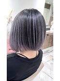 ラベンダーシルバーバレイヤージュ