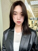 イメチェン前髪小顔こなれミディ_銀座