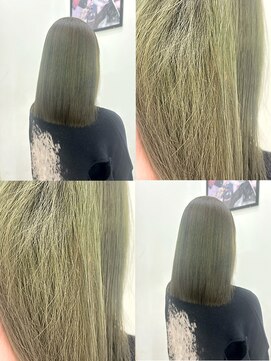 ロックス バイ マグ 松本(rocks BY MAG) 10代20代30代イエベ秋透明感ケアカラー高発色カーキカラー