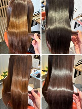 ヘアーギャラリー エムツー 北浅井店 ヘアーギャラリーM・2の写真/毎日のお手入れが驚くほど簡単に◇ダメージを回復させながら、乾かすだけで再現できる理想の艶髪を叶えます