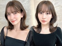 [カット+カラー+3Stepトリートメント¥11100]EAN/sTRで3工程のしっかりケア。ダメ-ジが気になる方にお勧め！