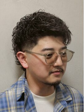 ランス(Reims) マレットフェードスタイル