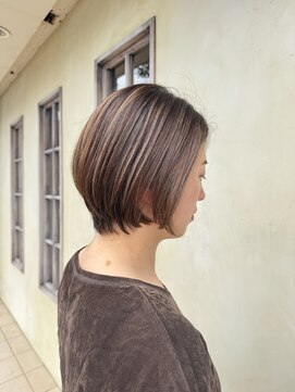 エイミーバイアフロート(amie by afloat) スタイリングも簡単!ショートグラ◎