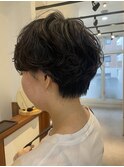 ショートのふわパーマ/keshiki大名KOUDAI
