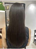 黒髪ロングレイヤー