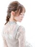 【結婚式☆パーティーの方へ☆】パーティーヘアセット ￥4900