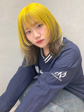 ヨハク 大阪梅田中崎町(yohaku) <45>レイヤーカット×ブリーチ♪ウルフカット・ショートも人気