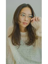 ナヌーク ダイカンヤマ(nanuk daikanyama)&nbsp;ポイントレイヤーのロングウェーブスタイル