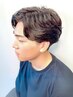 【メンズ限定】カット+ニュアンスパーマ　8800円