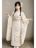 振袖(成人式不可）・ヘアセット（前撮り・両家顔合わせ・結婚式等）￥13200