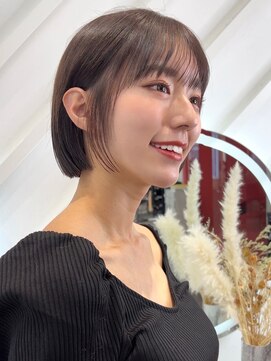 ロンドヴァリー 渋谷店(Lond vallee) 扱いやすいのは顎ラインボブ!