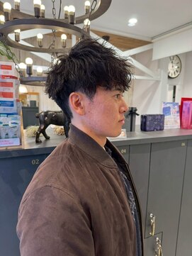 ショートマッシュ/パーマショート/スパイラルパーマ/越谷