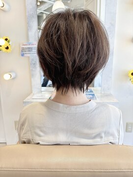 大人可愛い30代40代50代貴田博彦ショート  66