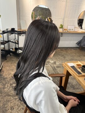 サイ(sai) 【江幡担当】暗くても透明感がでるアッシュグレージュ