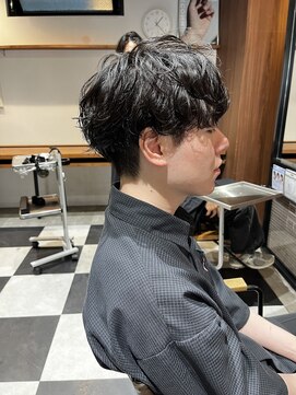 アソビ 元町店 シャドウパーマ/マッシュ