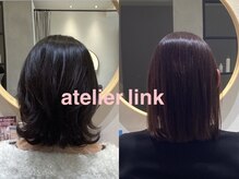 アトリエリンク(atelier link)の雰囲気（1階に有り駅からも近いのにゆったりと落ち着けるサロンです。）