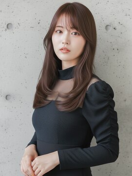 ニューヨークニューヨーク マザーズ イオン大日店(NYNY Mothers) 韓国風シースルーバングｘエギョモリｘタンバルモリｘレイヤー