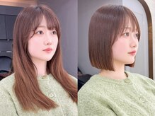 ロンドホットリップ 立川(Lond hot lip)の雰囲気（《王道ボブ》切りっぱなしで扱いやすさ◎）