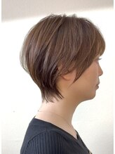 エルア(elua)&nbsp;【´elua】ショートボブ×髪質改善にイルミナで寒色づくり