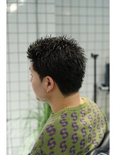 ヘア アトリエ ホロウ 堀江(HAIR ATELIER HOLLOW) Spiky Short《スパイキーショート》