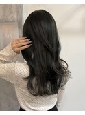 オリーブグレージュ/暗髪/韓国/広島/袋町
