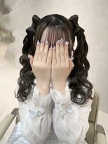 キュア(CURE)&nbsp;立体リボンツインテール